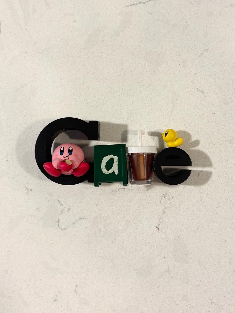 Re-ment Nintendo Kirby & Words Blind Box Figure - Cafe